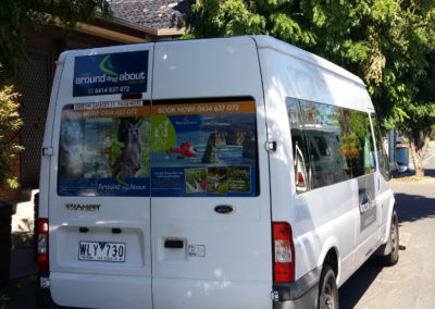 Bus on tour Around And About