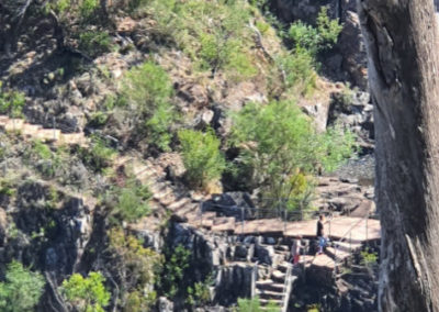 Steps to Mackenzie's Falls