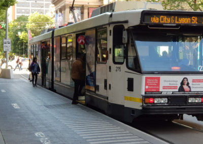Tram Burke Street Melbourne