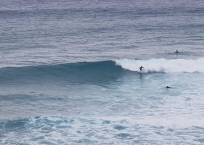 Surfing at Torquay Great Ocean road
