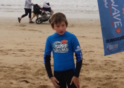 Surf lesson at Anglesea