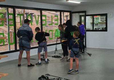 Getting ready for livewire Park adventure