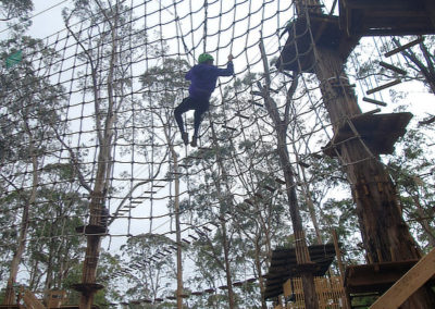 Net obstacle at Lorn Livewire