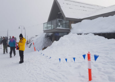 Plenty of snow in village Mt Buller
