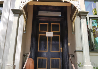 Front door at DaylesFord convent