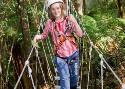 Rope steps at the Otway Fly