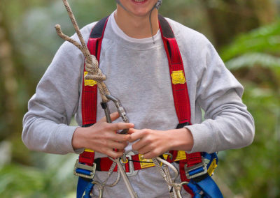 Ziplining at Otway Fly