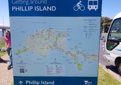 Getting around Phillip Island