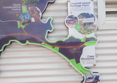 Map of Phillip Island