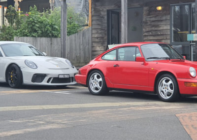 Porsche at Port Campbell great ocean road
