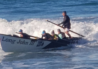 Surf boat at Lorne