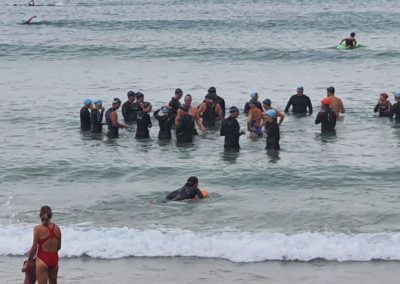 Early morning swim at Lorne