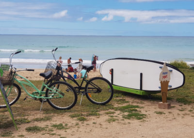 Hire a bicycle or surfboard at Lorne