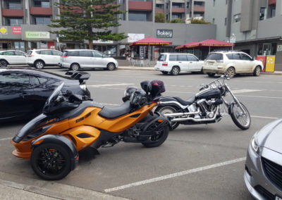 Bikes in Lorne at Great Ocean Road