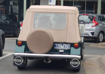 Classic car in Lorne