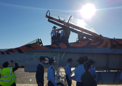 Fighter jet on Display in Mildura