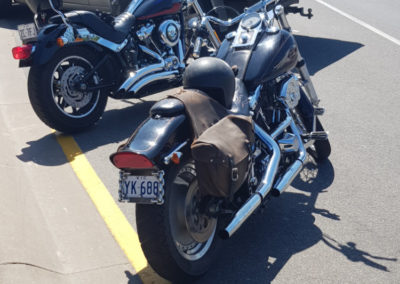 Motor bikes on Great Ocean Road