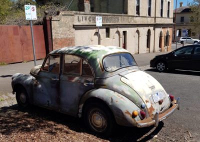 Rusty car in Daylesford