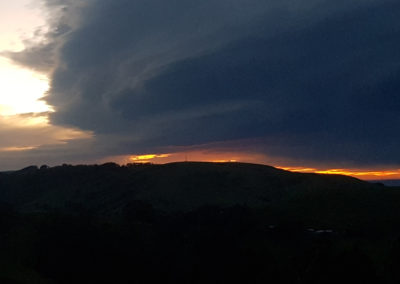 The skies above Apollo Bay