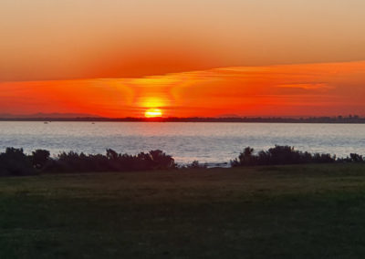 Sunset across Port Phillip Bay