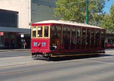 Old tram in Bendigo