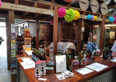 Wine tasting at Echuca