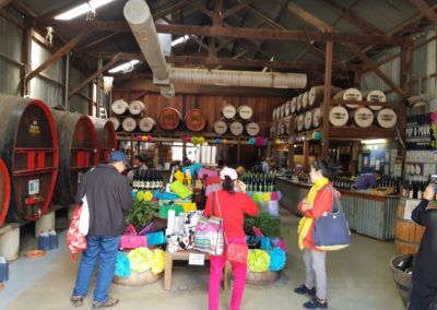 Wine sales at Echuca