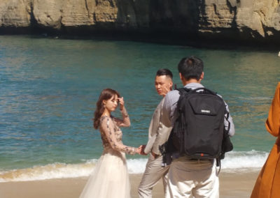 Wedding photos on Beach
