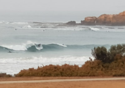 Surfing at Torquay Great Ocean road