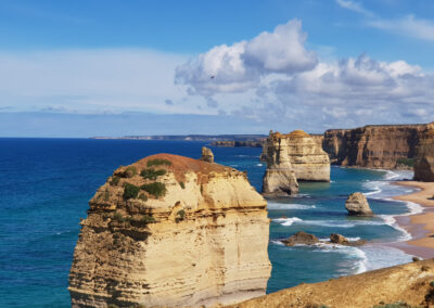 closeup image of the 12 apostles