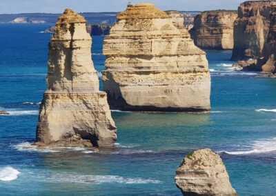 closeup of the Apostles