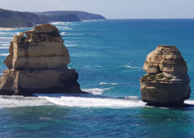 Looking east at 12 Apostles boardwalk